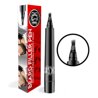 Bolígrafo Para Barba Bigote Cejas Solo Jye Color Negro Bolígrafo Para Barba Bigote Cejas Solo Jye Color Negro