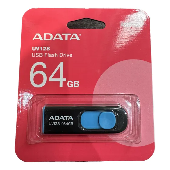 Pendrive Adata Original 64gb Usb Uv128  100% Original Nuevo