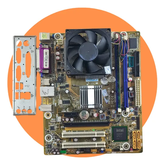 Placa-mãe 775 Ipm41-d3 + Intel Core 2 Duo E7500 + 2gb Ddr3
