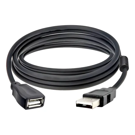 Cabo Extensão Extensor Usb 2.0 5 Mts Macho Fêmea Barato