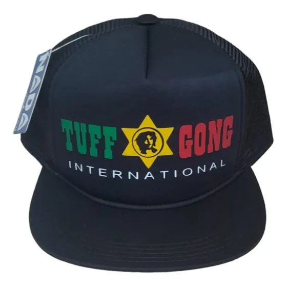 Boné Tuff Gong Records  Bob Marley Reggae Wailers Aba Reta