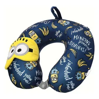 Juego De 2 Almohadas De Viaje Para Cuello Miniso Minions Con Juego De 2 Almohadas De Viaje Para Cuello Miniso Minions Con