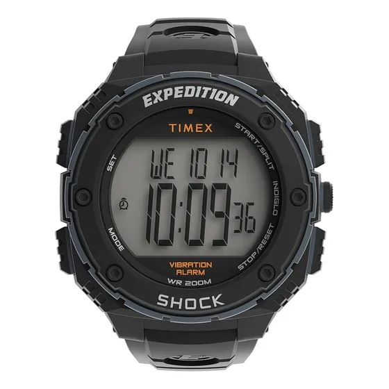 Reloj Timex Expedition Xl Hombre Negro Resina Pulsera
