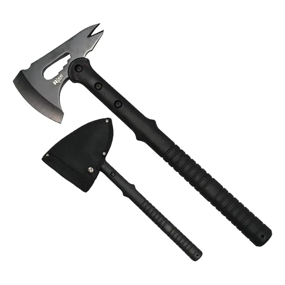 Hacha Táctica Tomahawk 16.75  Con Punta De Garra Y Funda