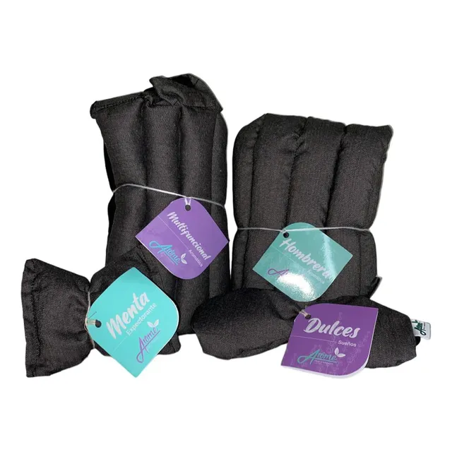 Kit Completo Aromaterapia,cuello,espalda, Ojos,descongestion