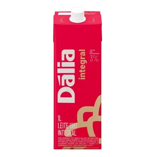 Leite Longa Vida Integral DĂĄlia 1 Litro - 12 Unidades Leite Longa Vida Integral DĂĄlia 1 Litro - 12 Unidades