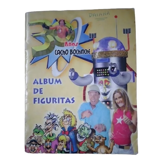 Album Figus 30 Años Cacho Bochinche, C/faltantes