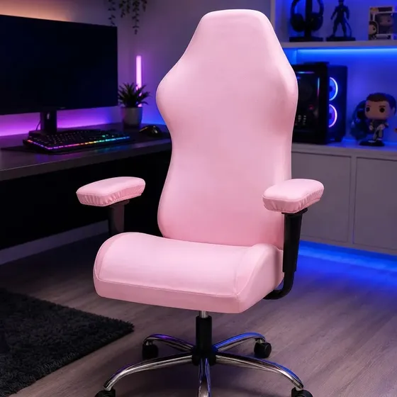 Capa De Cadeira Gamer Protetora Elástica Removivel Premium