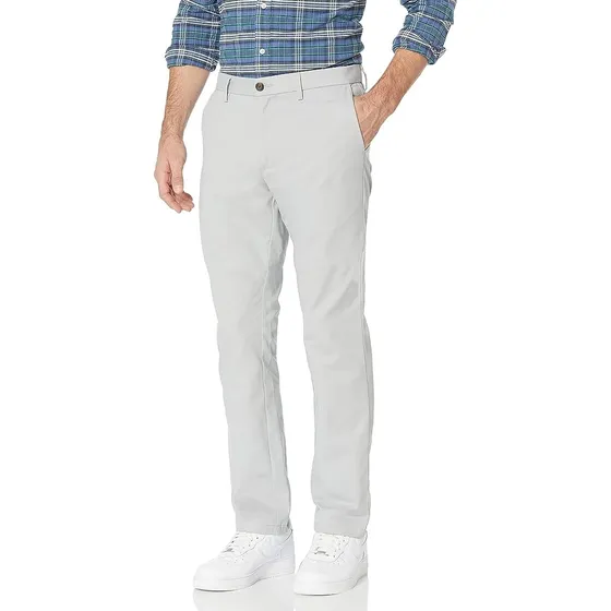 Pantalones Caballeros Amazon Slim Gris Talla 36x30