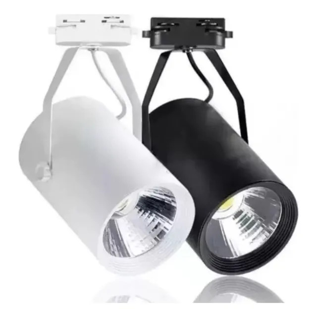 Lámparas Led De Riel Iluminación De Pista 2 Cables