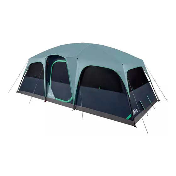 Carpa Coleman Sunlodge Cabin Para 10 Personas Color Azul