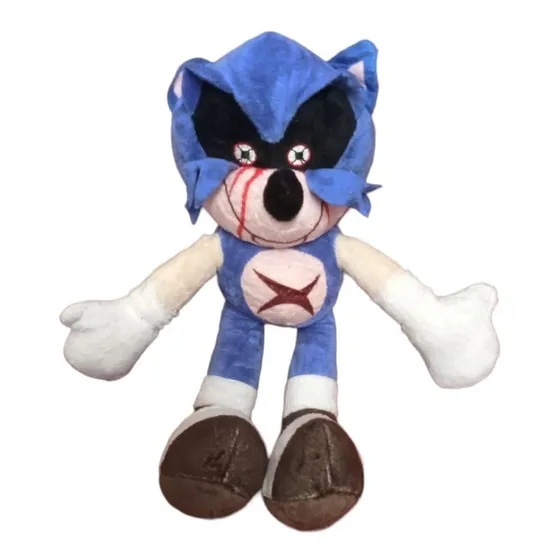 Peluche Sonic.exe - Sonic Exe - Sangre Ojos - 26 Cm Aprox.