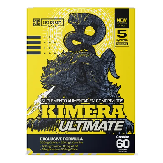 Kimera Ultimate 60 Comps Iridium Labs Thermo Tecnológico Sin sabor
