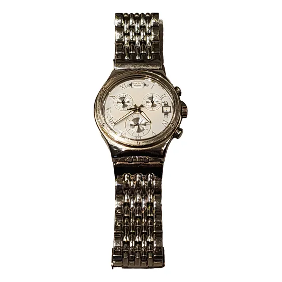 Relógio Swatch Irony Chrono Waistcoat Ycs480g Original