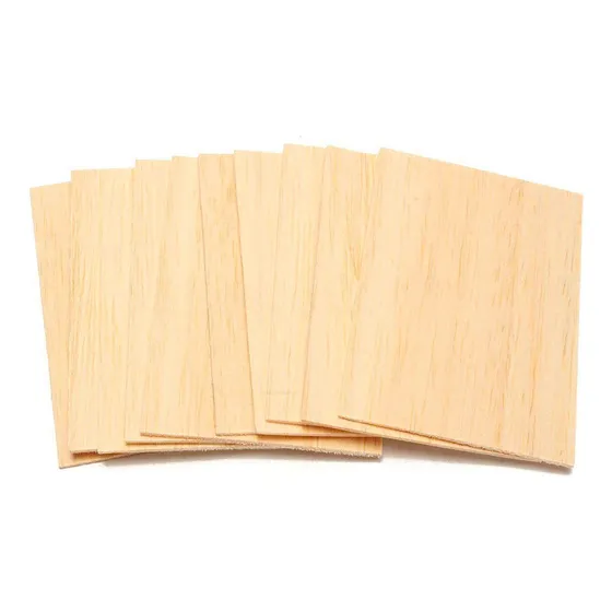 Balsa Lámina 05mmx80mmx600mm Pqtx05un