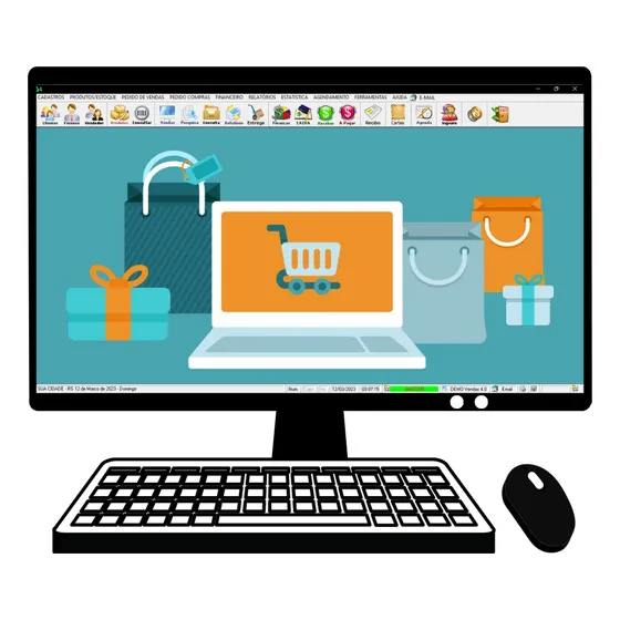 Sistema Para Papelaria E Presente + Estoque Financeiro V4.0