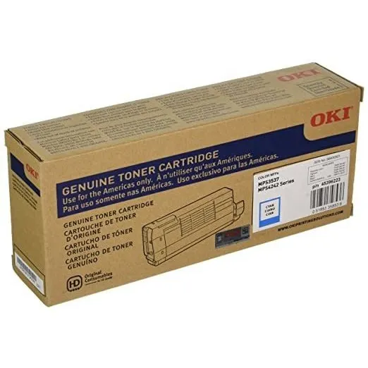 Oki Cartucho De Tóner Cyan, 10000 Rendimiento (45396223)