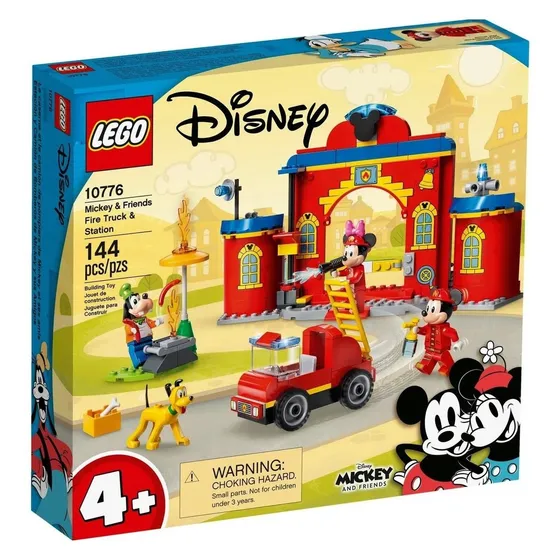 Caminhão E Quartel De Bombeiros Do Mickey Disney Lego Quantidade de peças 144