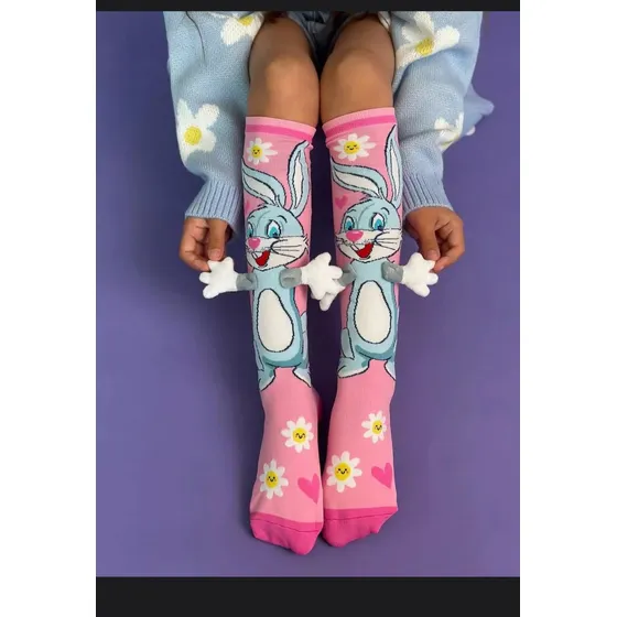 Calcetines Para Niña De Conejito