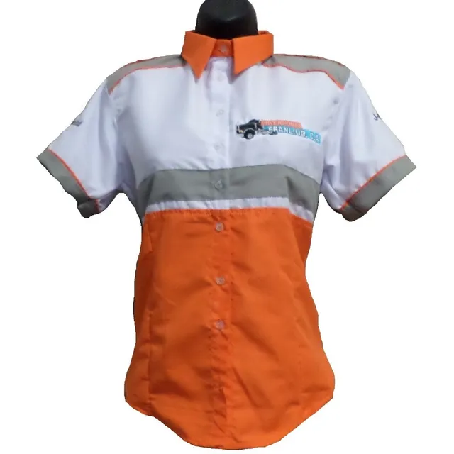 Camisa Tipo Rally Dama Caballero Algodon Bordados Uniformes