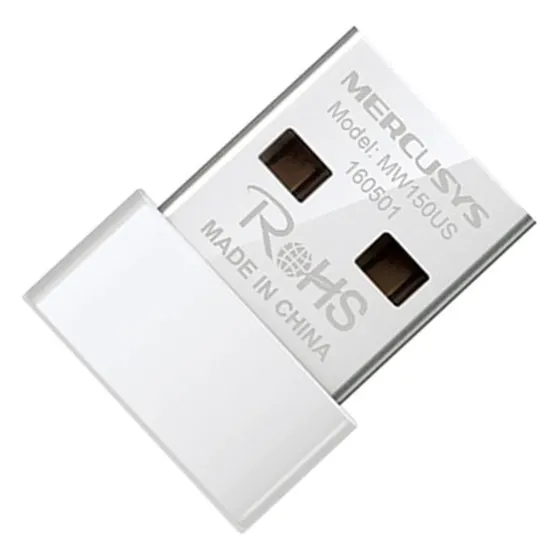 Mercursys Nano Usb Adaptador Inalambrico 150mbps (mw150us)