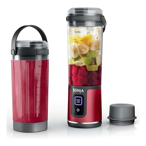 Liquidificador Portátil Ninja Blast, 2 Recipientes De 18 Oz Cor