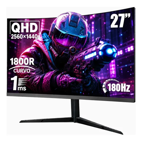 Monitor Xiaomi 2k A27Qi//Cor preta | MercadoLivre