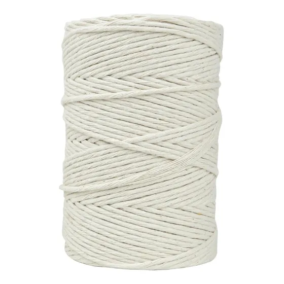 Hilo De Algodon Macrame Crudo Mejor Calidad Varios Grosores 