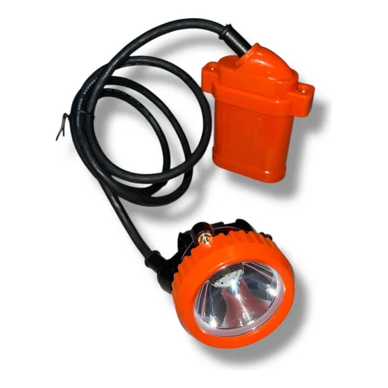 Linterna Minera Led Recargable Kl5m Para Casco 18 Horas
