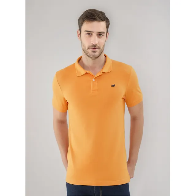 Polo Para Hombre  Marca Patprimo Color Naranja #44112316