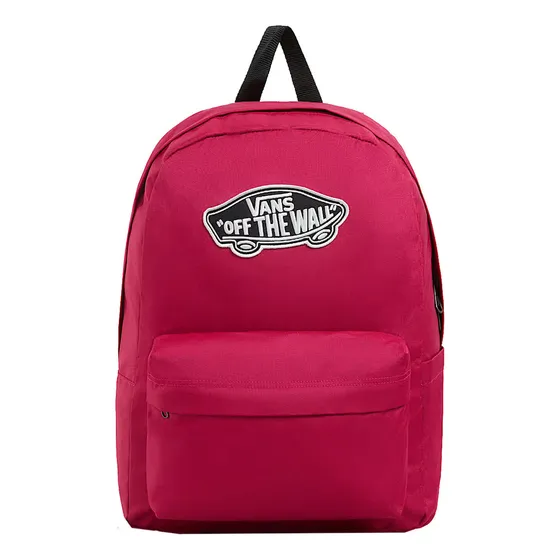 Mochila escolar Vans VN000H4YC9L color rosa diseño liso 22L