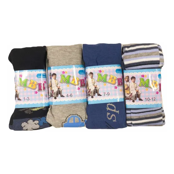 6 Pantys De Niño Talla 1 Año A 10 Año