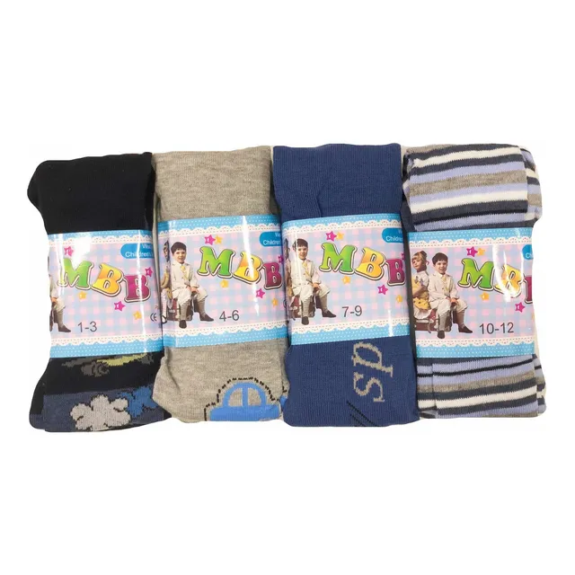 6 Pantys De Niño Talla 1 Año A 10 Año