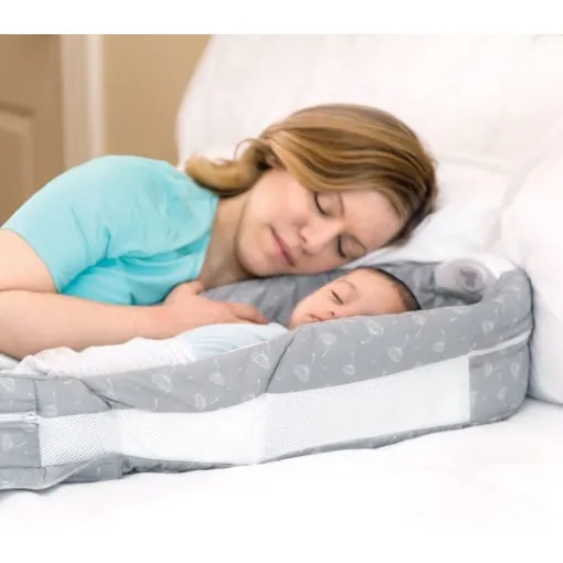 Moises Colecho Portatil Snuggle Con Luces Cuna Nido Original