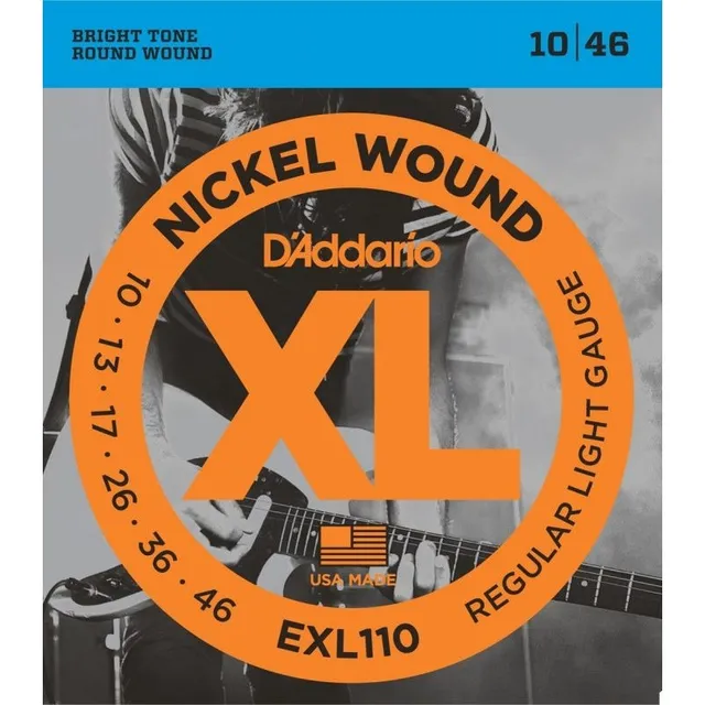 Cuerdas Dadario Exl110 Made In Usa Para Guitarra Electrica