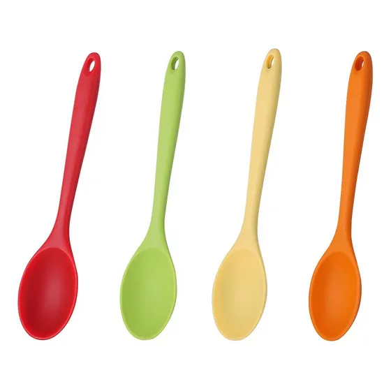 Cucharas De Silicona Resistentes Al Calor Para Cocina Juego