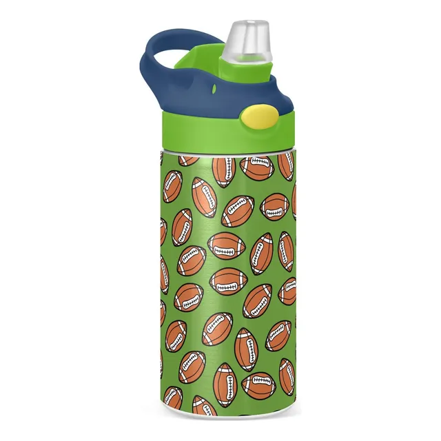 Alaza Botella Agua Para Niño Futbol Americano Verde 2 12 Oz