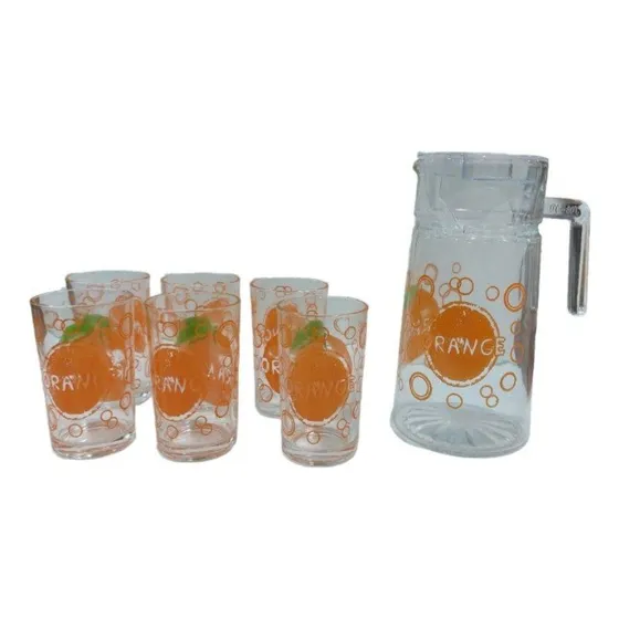 Jarra Con 6 Vasos