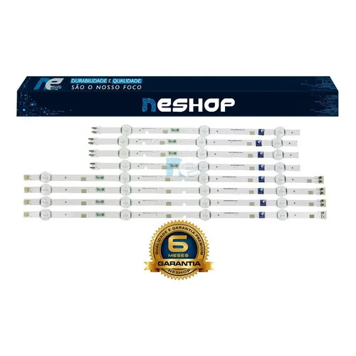 Kit Barra De Led Samsung Un43j5200ag Un43j5200