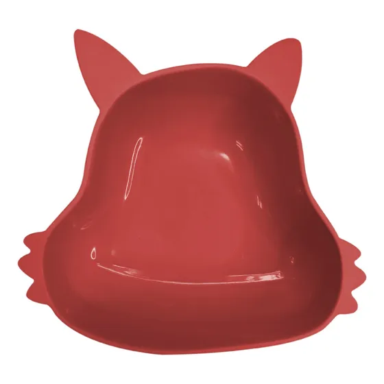 Plato Bowl Para Bebe De Silicón Antideslizante Ardilla