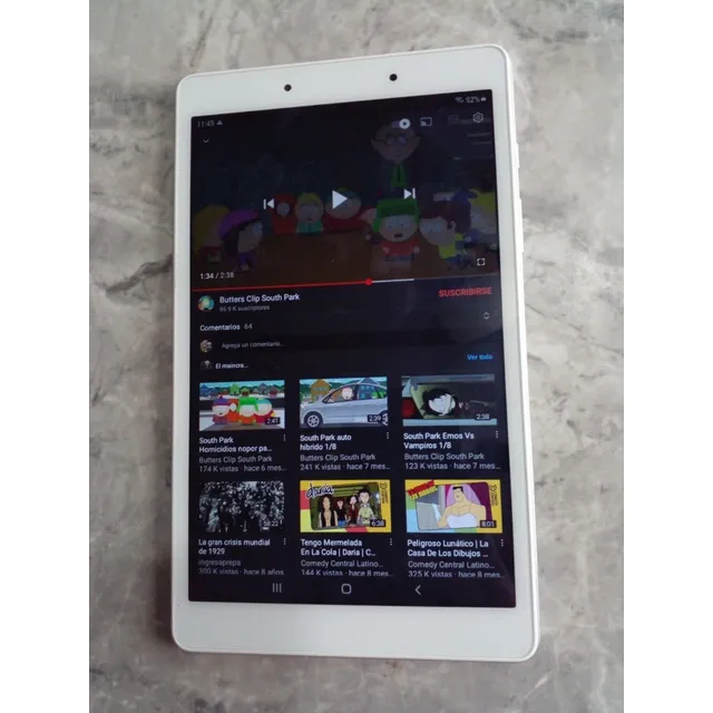 Tablet Samsung Galaxy Tab A 2019 8  32gb Plateada 2gb D Ram