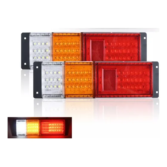 2 Calaveras Plafón Led Nissan Estaquita C/ Estrobo 12v