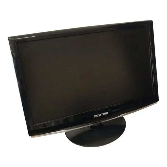 Monitor Lcd 16 Polegadas Wide Com Cabos