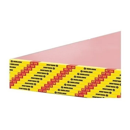 Placa Yeso Resistente Fuego Rf 12.5mm Placo Durlock Knauf