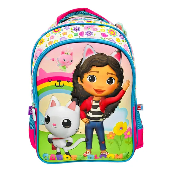 Fm Mochila Escolar Grande Gabby Dollhouse 02445