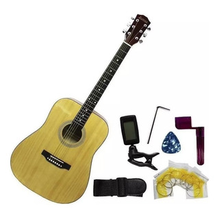 Kit Guitarra Clasica Profesional Jendrix Con Accessorios Kit Guitarra Clasica Profesional Jendrix Con Accessorios
