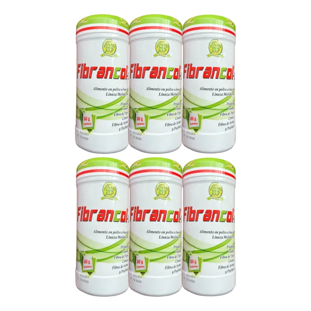X6 Fibracol Fibra Limpia Colon 
