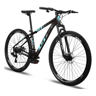 Bicicleta Aro 29 CĂąmbios Shimano Gts Rapid 21v Freio A Disco Cor Preto-azul-cinza Tamanho Do Quadro 21 Bicicleta Aro 29 CĂąmbios Shimano Gts Rapid 21v Freio A Disco Cor Preto-azul-cinza Tamanho Do Quadro 21