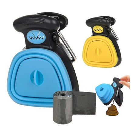 Recogedor Y Dispensador De Bolsas Para Caca De Perro Mascota Recogedor Y Dispensador De Bolsas Para Caca De Perro Mascota
