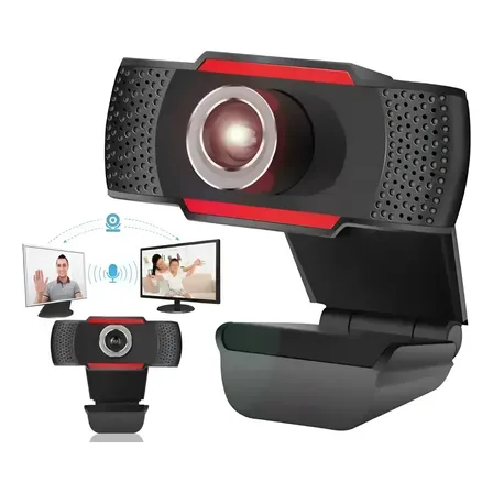 Webcam Full HD 1080p con Micrófono y Enfoque Automático para Videollamadas